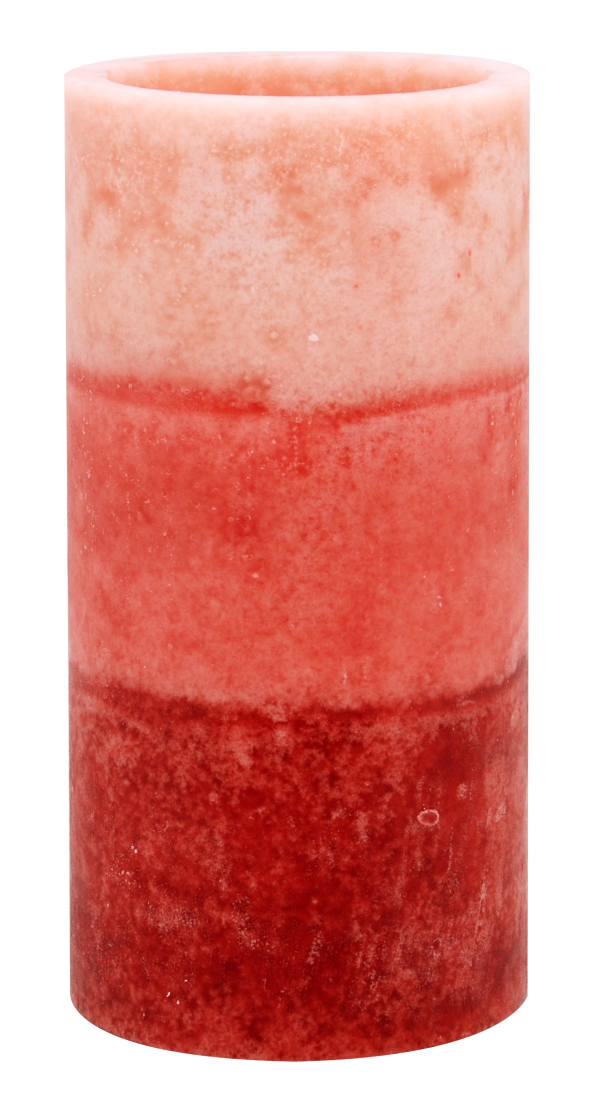 Kieragrace Tri-Layer LED Pillar Candle with Auto Timer - 3x6 Inch Flameless Decorative Candle, Caramel Java Scented for Home Decor, Wedding Centerpieces & Relaxing Ambiance