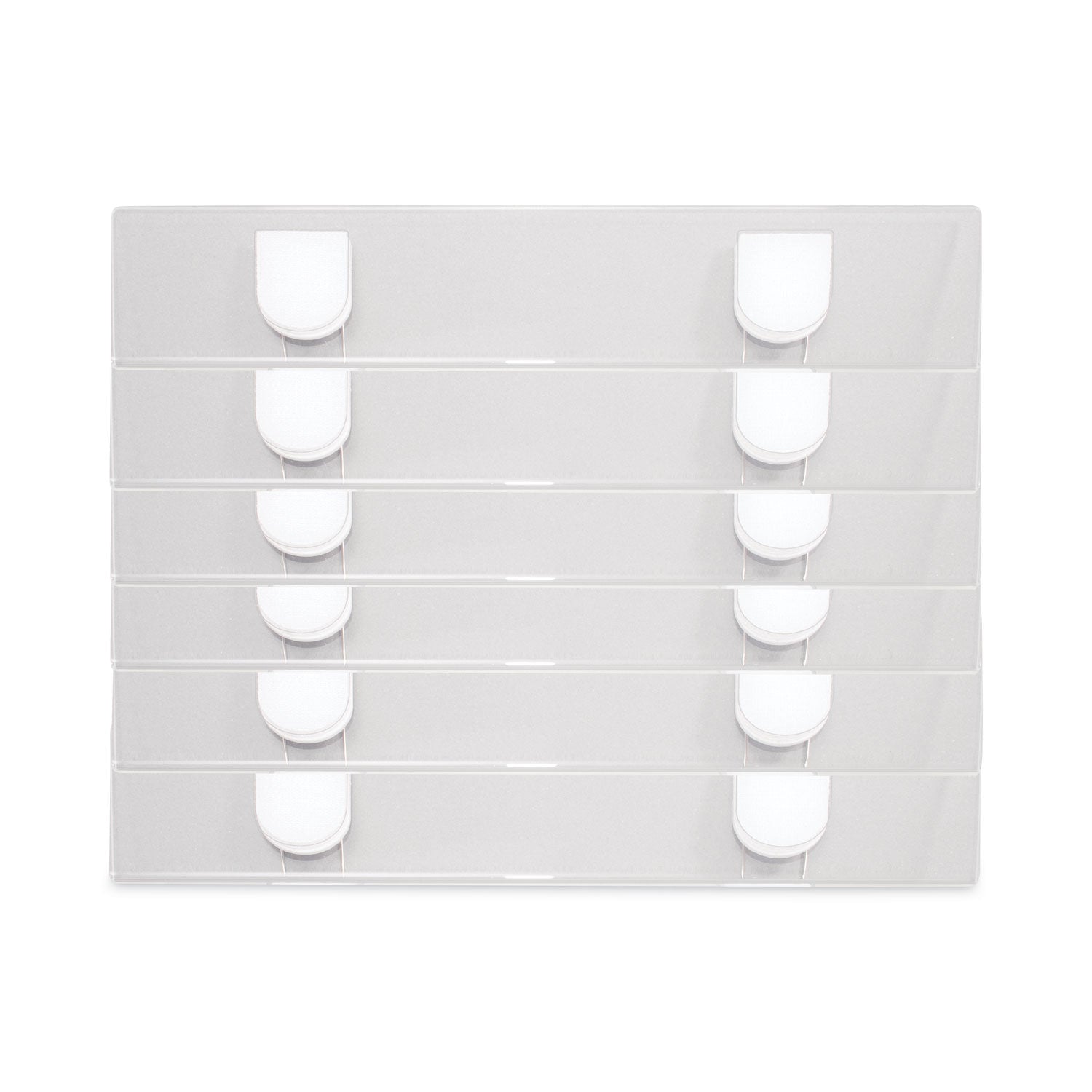 Advantus Clear Acrylic Panel Wall Sign Name Holder - 9