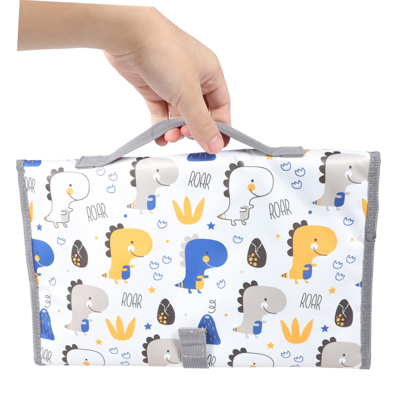 ORFOFE Large Portable Baby Changing Pad for Twins - Waterproof Diaper Changing Mat, Travel-Friendly Baby Changing Station for On-the-Go Parents | Perfect for Nursery, Car, Stroller & Airplane Travel
