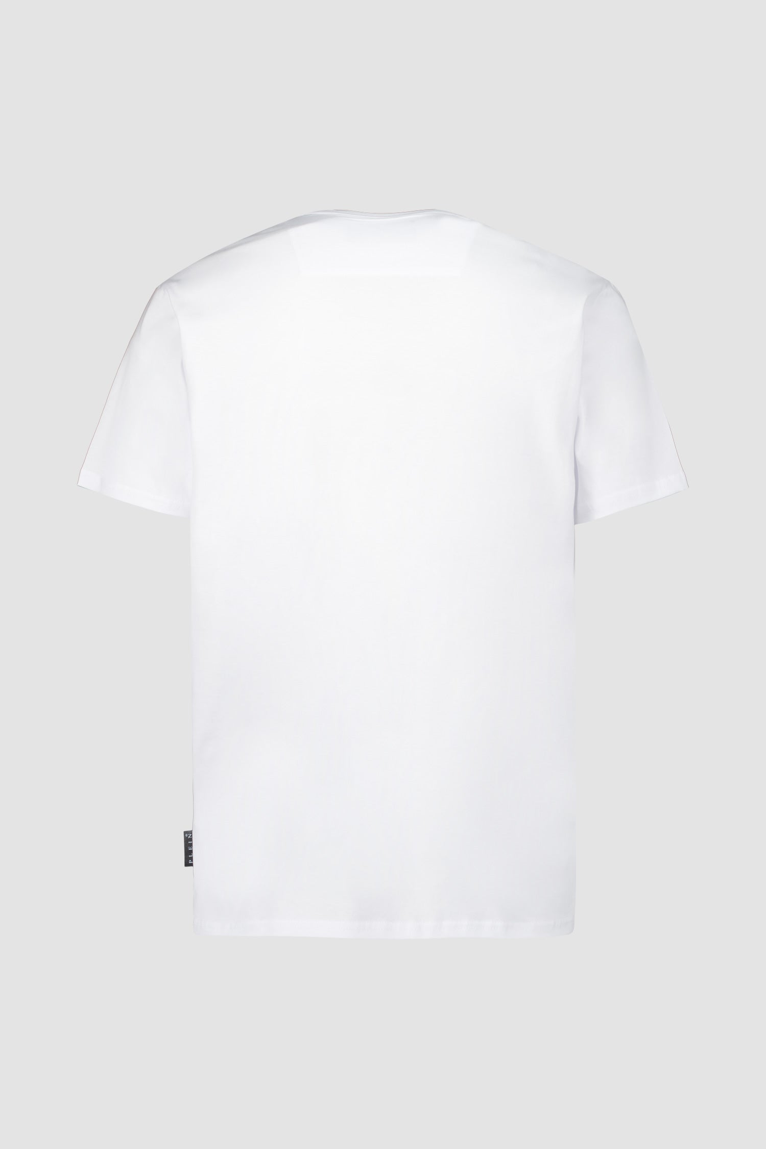 Philipp Plein White Round Neck Short Sleeve T-Shirt for Men - Stylish Casual Wear for Everyday Outfits & Street Fashion