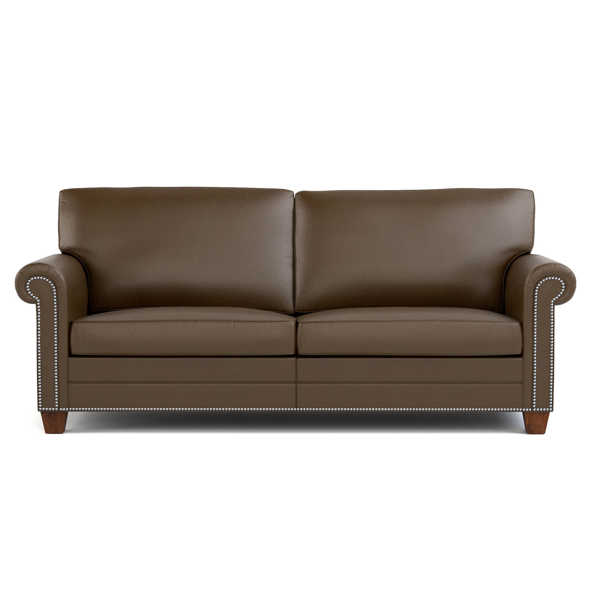 Arlington Mid Size Sofa - Modern 3-Seater Couch for Living Room, Apartment & Small Spaces | Comfortable Fabric Upholstery with Sturdy Wooden Legs