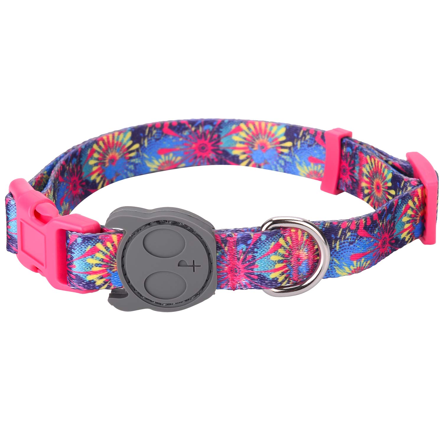 Premium Adjustable Large Dog Collar - Heavy Duty & Soft Comfort with Sparkling Galaxy Design - Ideal for Outdoor Walks, Training & Indoor Use - Perfect for Puppies, Adult Dogs, Boys & Girls