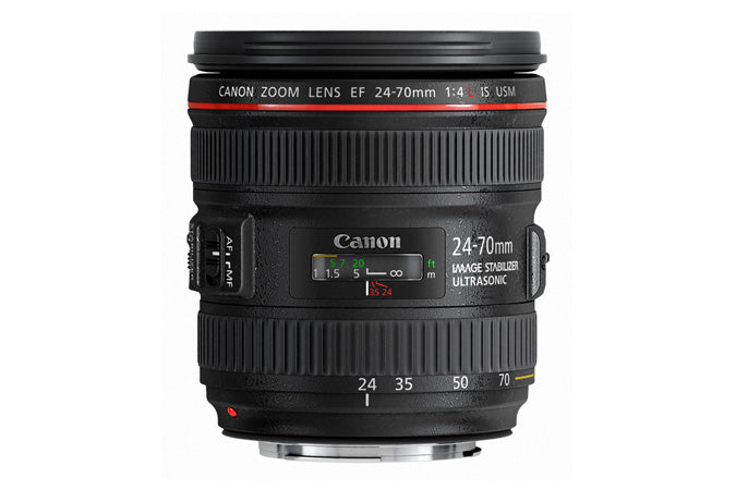 Canon EF 24-70mm f/4L IS USM Lens - Professional Zoom Lens for DSLR Cameras | Perfect for Portrait, Landscape & Travel Photography