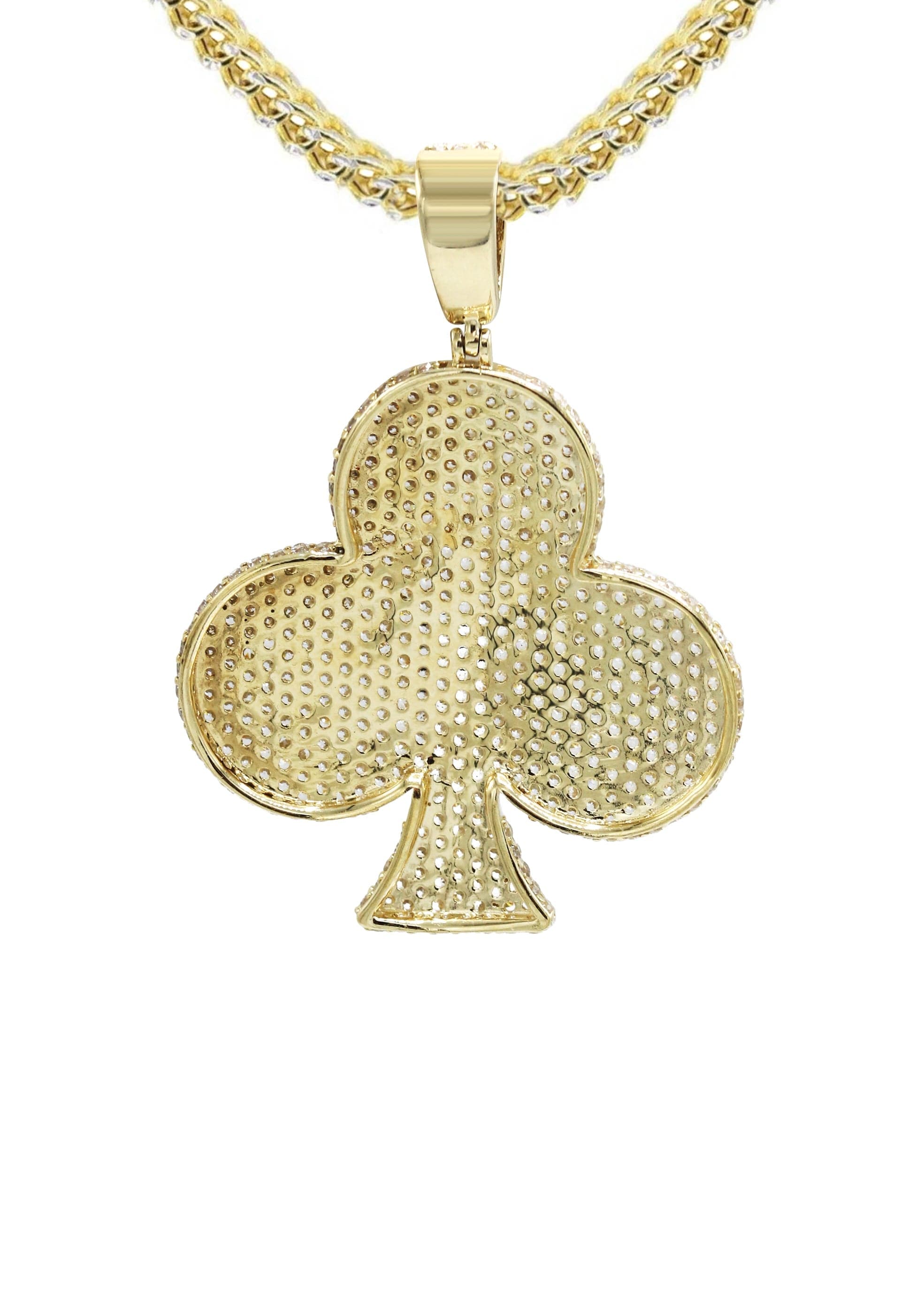 10K Yellow Gold Clover Necklace - 18.31 Grams | Elegant Four Leaf Clover Pendant for Women | Perfect Gift for Birthday, Anniversary & St. Patrick's Day | Everyday Wear & Special Occasions