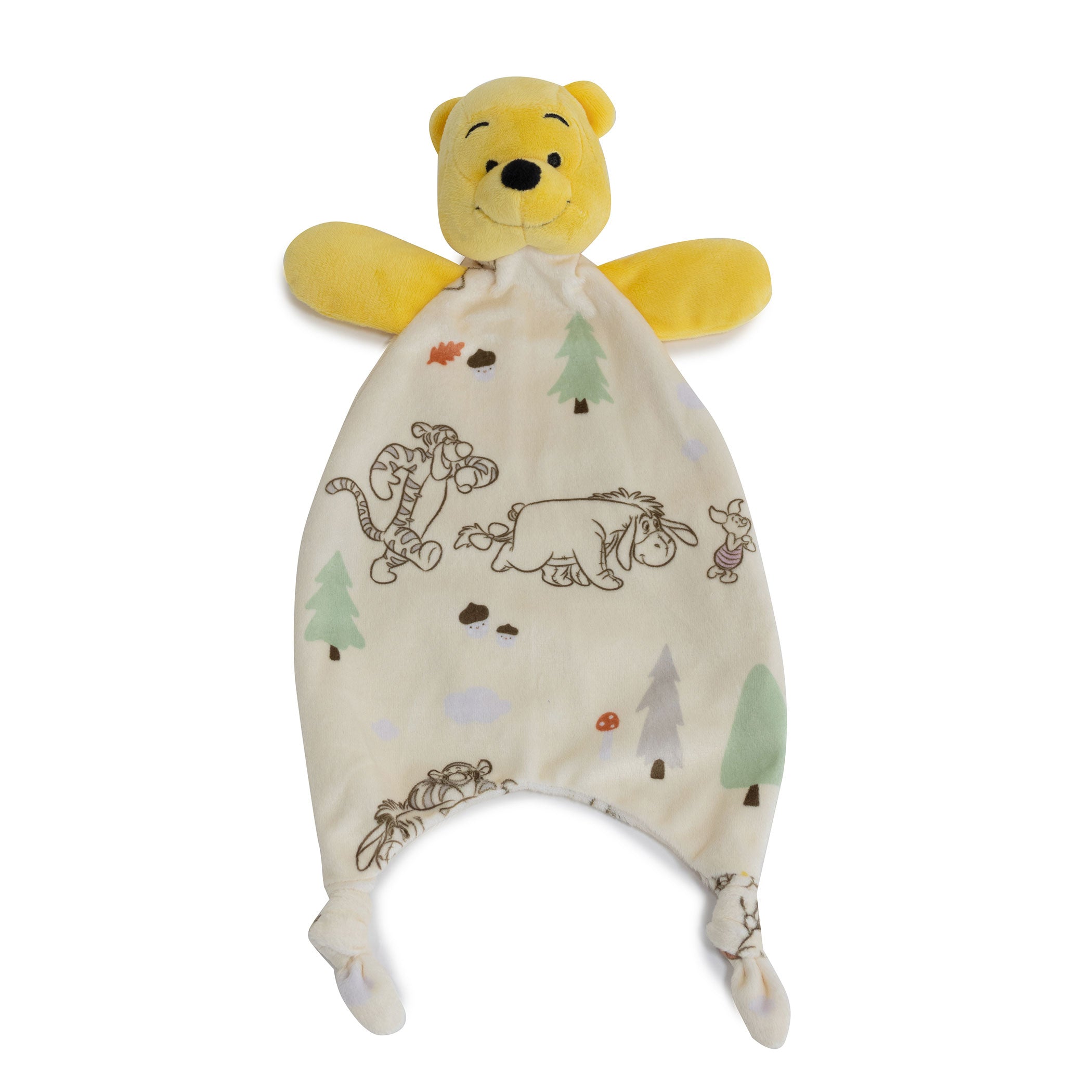 Disney Winnie the Pooh Plush Stuffed Animal Toy - Soft Cuddly Bear for Kids Bedroom Decor, Nursery Gift & Sleep Comfort Companion