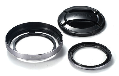 Fujifilm X20 Lens Hood and Filter Kit - Silver | Compatible with Fujifilm X20 Digital Camera | Perfect for Outdoor Photography & Travel Shoots
