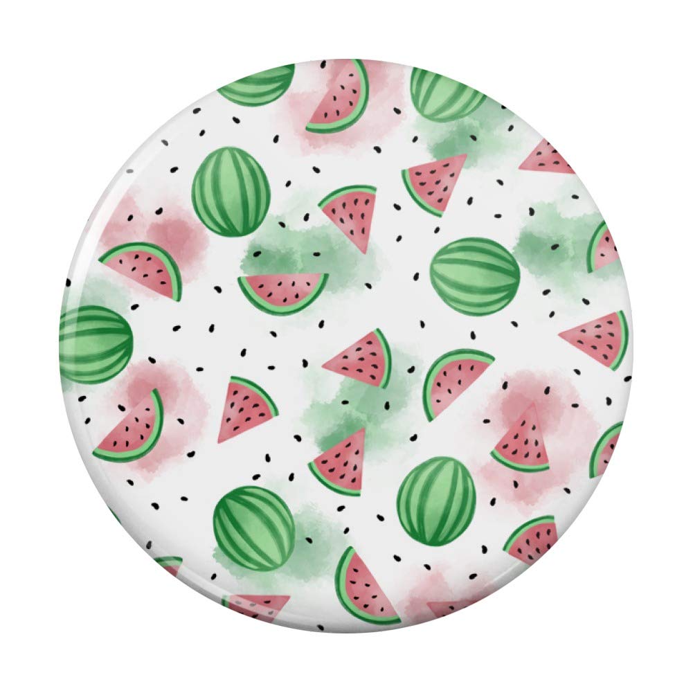 Watermelon Watercolor Pattern Fridge Magnets - Decorative Kitchen Refrigerator Magnets for Home, Office & Locker Organization (Set of 6) - Perfect for DIY Crafts, School Projects & Gift Giving