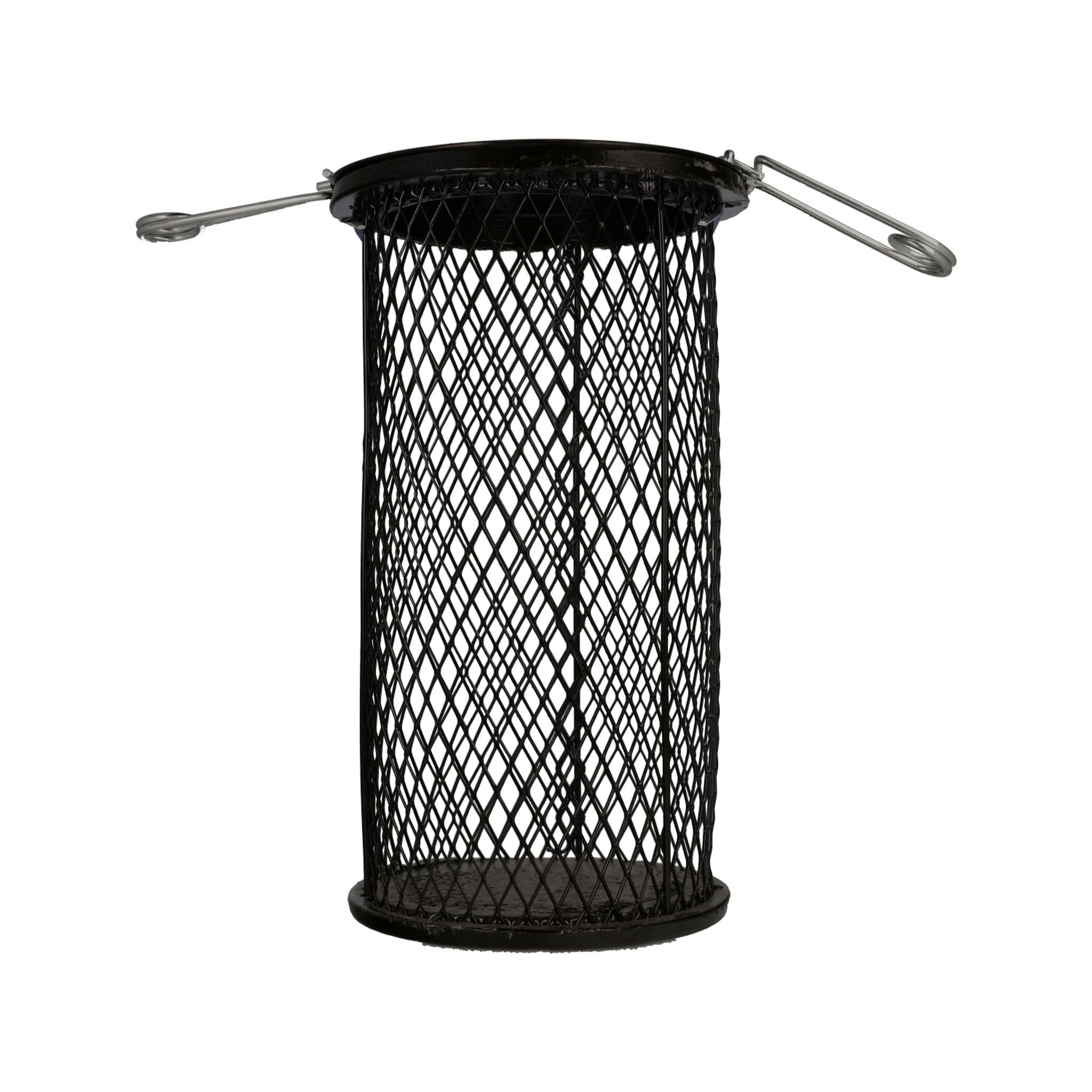 1 Quart Black Chum Pot - Durable Fishing Bait Container for Saltwater & Freshwater Anglers - Perfect for Boat, Pier, and Shore Fishing