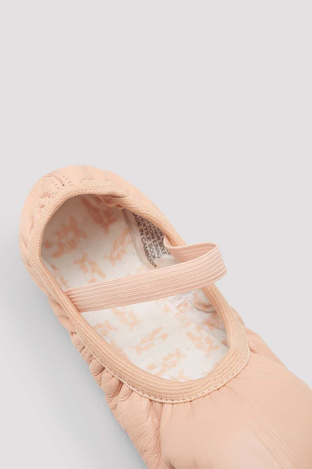 Kids Giselle Leather Ballet Shoes for Girls - Professional Dance Shoes for Ballet Class & Recital Performance