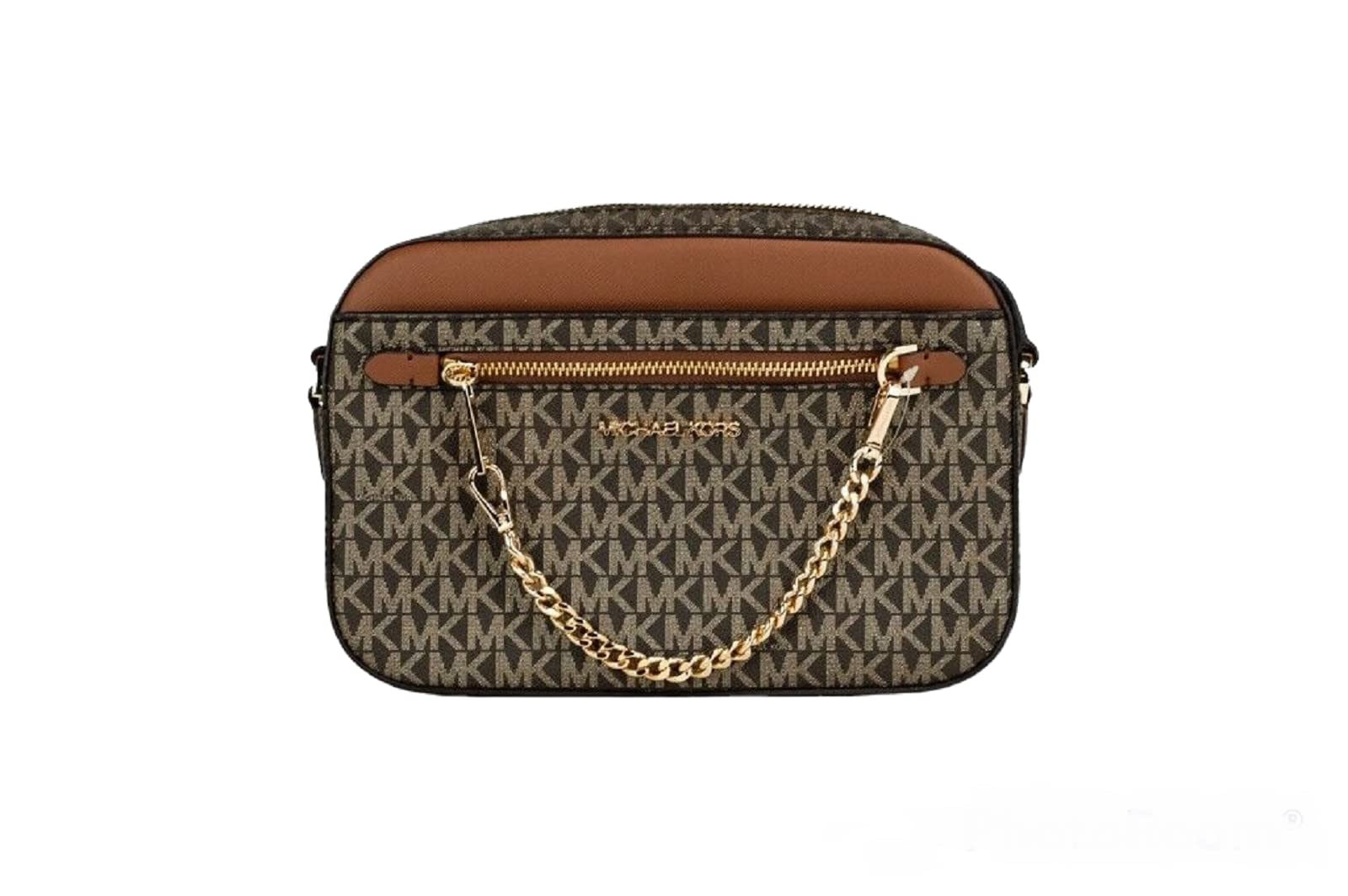 Michael Kors Jet Set Large Leather Crossbody Bag for Women - Stylish & Spacious Designer Handbag for Work, Travel & Everyday Use
