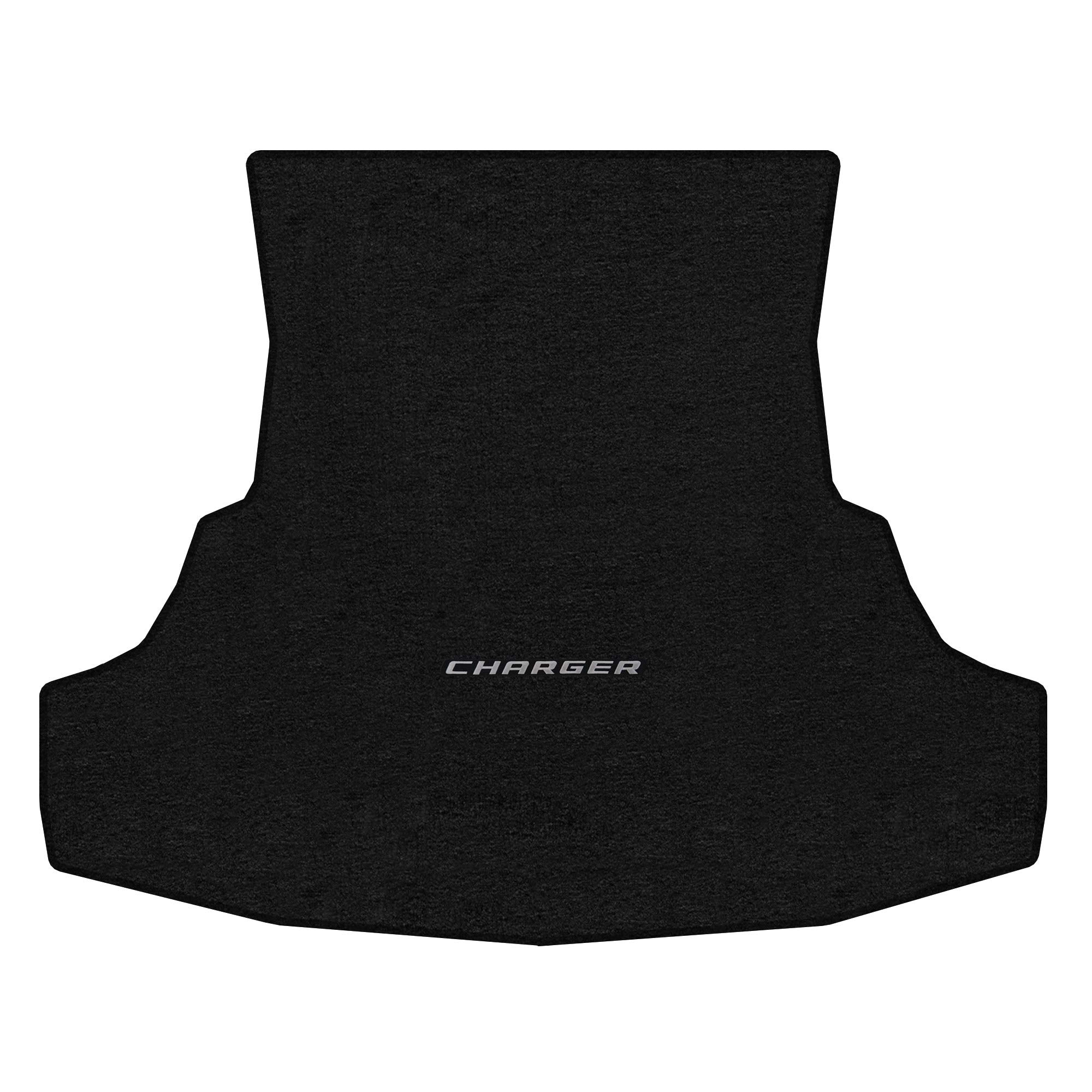 Premium Custom-Fit Carpeted Floor Mats for Dodge Charger 2006-2010 - Luxury Car Floor Liners with Trunk Mat (Charcoal/Silver, No Subwoofer) | Perfect for Daily Commuting, Road Trips & Vehicle Protection