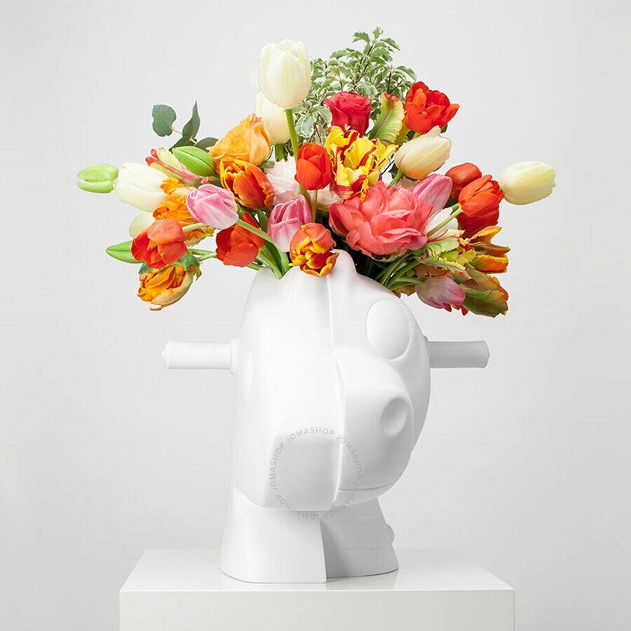 Jeff Koons Split Rocker Vase - Modern Art Home Decor for Living Room, Office & Gift Ideas