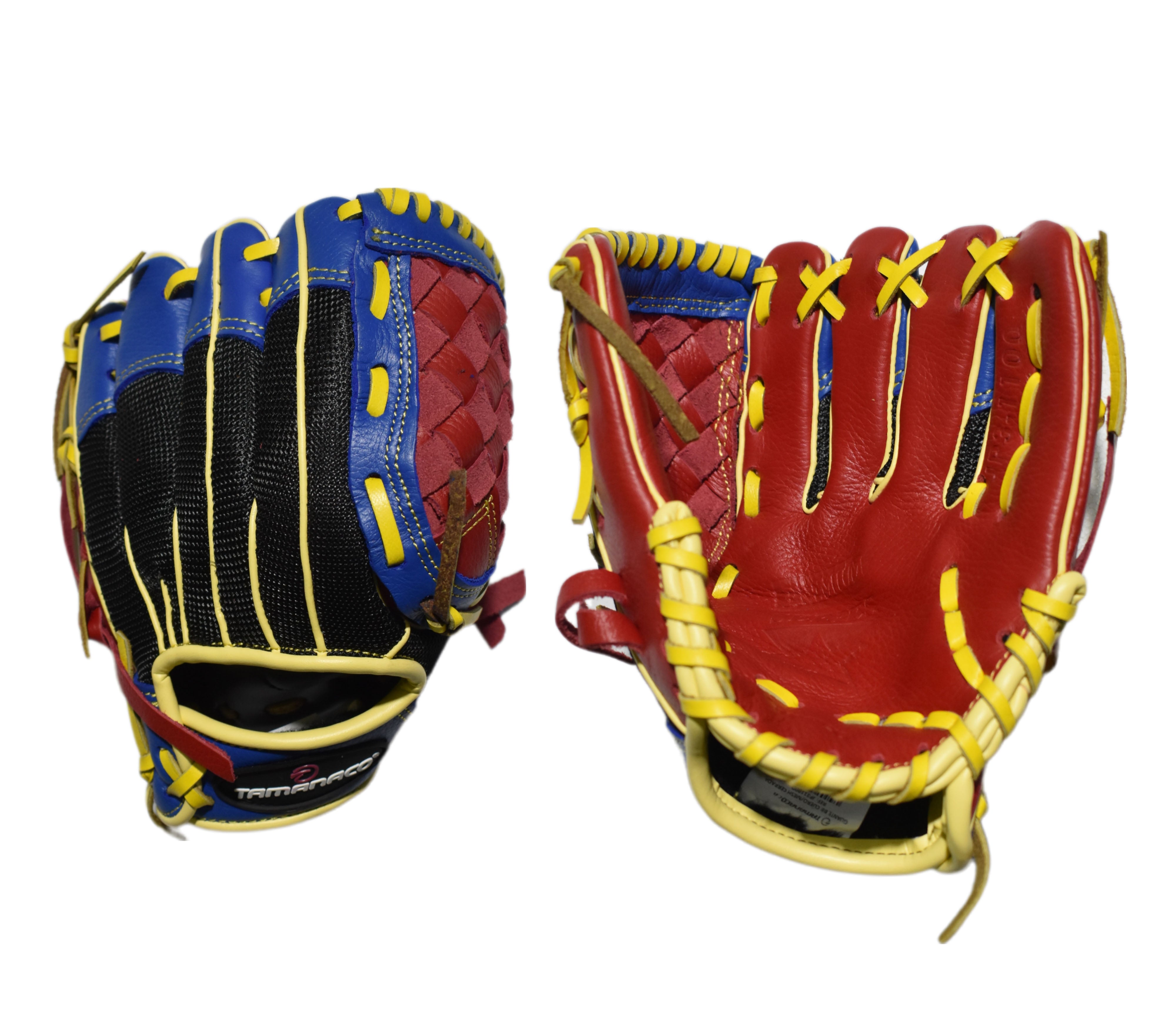 Kids' Right-Hand Leather/Mesh Glove - Size 11 - Perfect for Baseball, Softball & Outdoor Sports