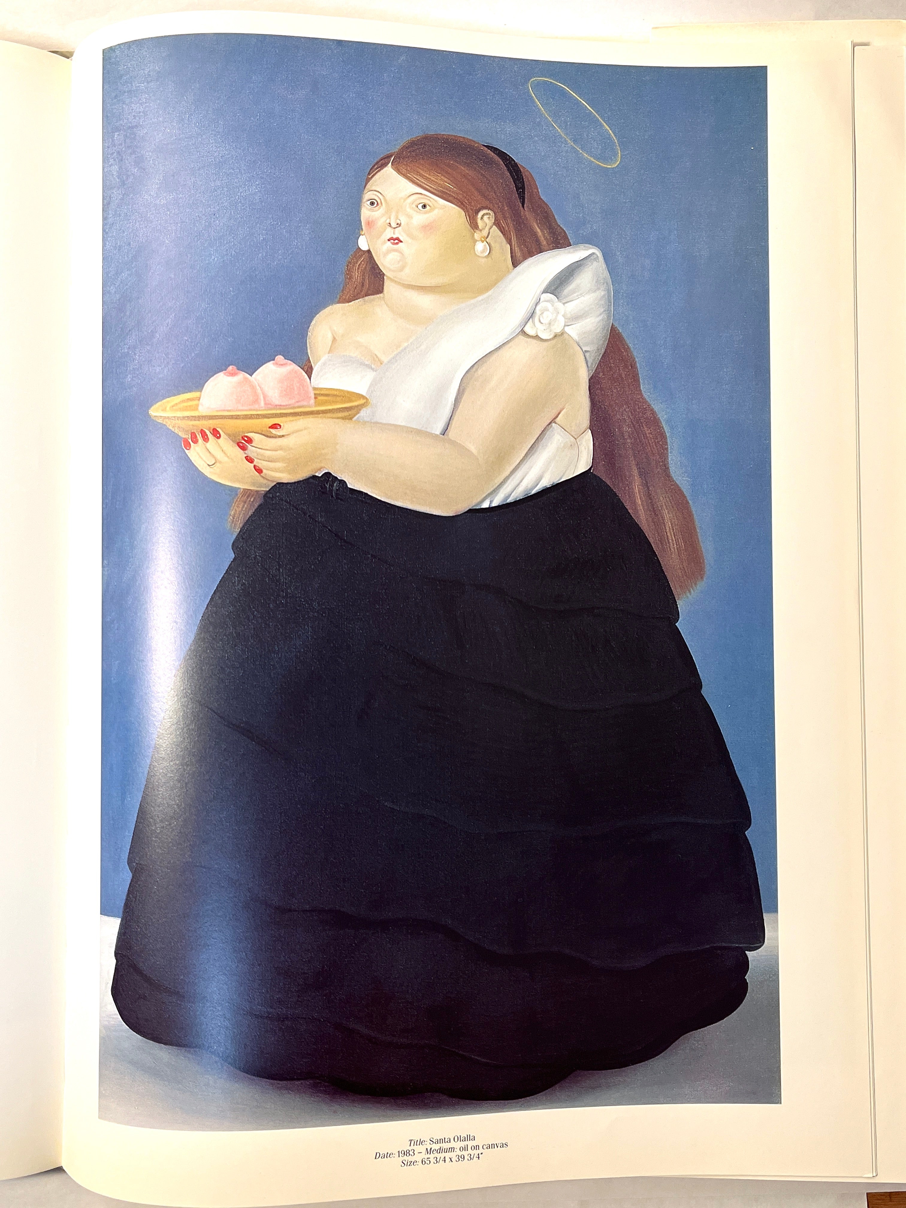 Botero by Harry N. Abrams - First Edition 1983 Hardcover with Dust Jacket - Art Book Collectible for Home Decor & Gift Giving