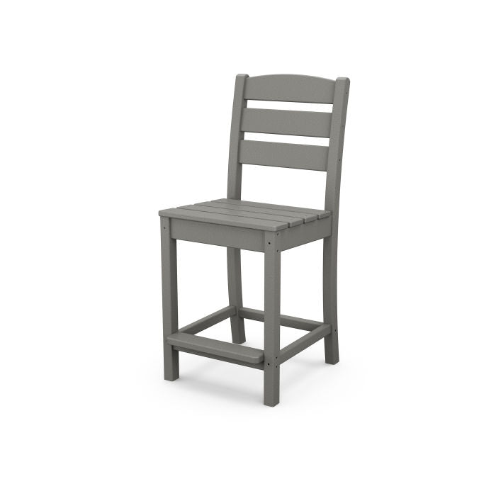 POLYWOOD Lakeside Counter Height Chair - Durable Outdoor Dining Chair for Patio, Deck, or Poolside - Perfect for Backyard, Garden, and Restaurant Use