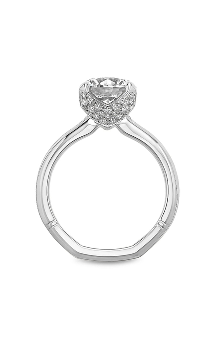 Noam Carver Atelier A027 01A Diamond Engagement Ring - Elegant Solitaire Wedding Band for Proposal & Anniversary Gifts