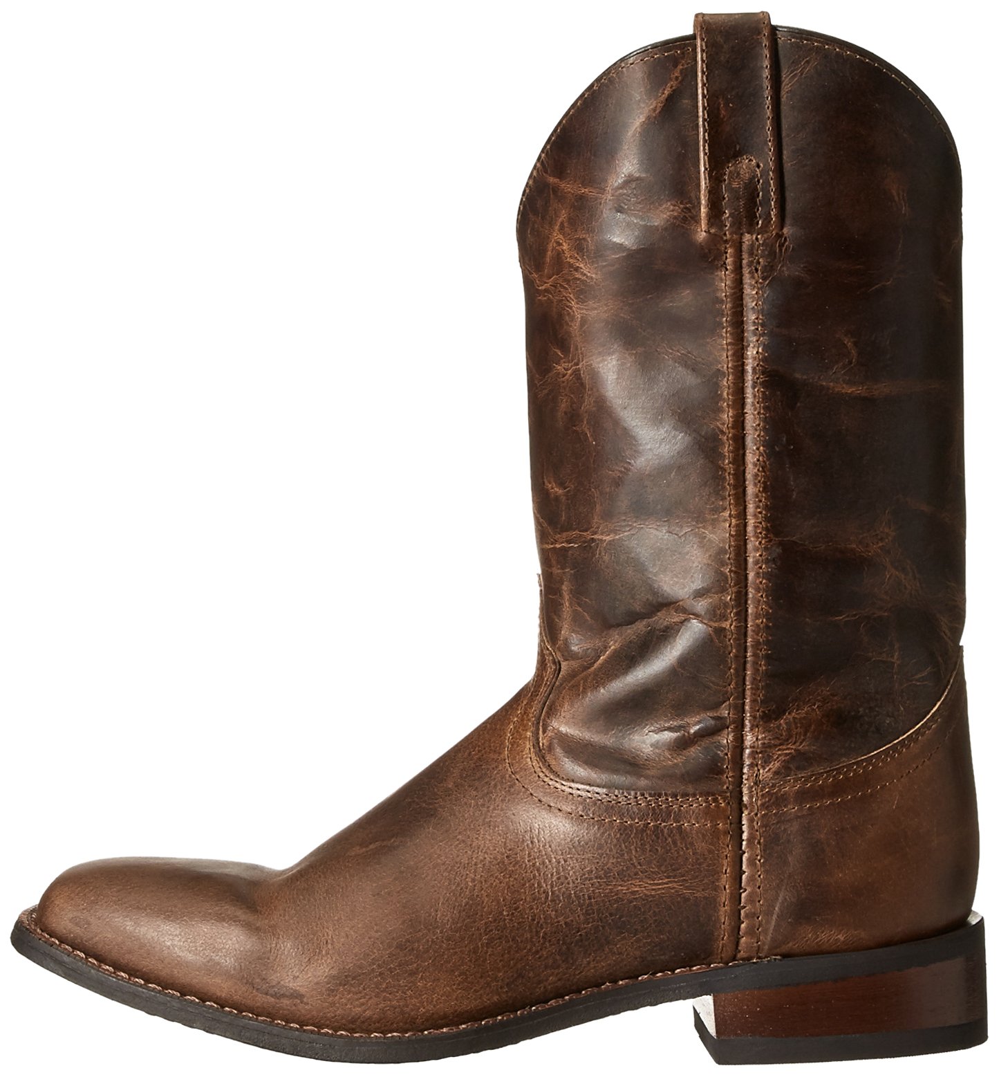 Dingo Men's Starrett Western Boot - Comfortable Cowboy Boots for Men, Durable Leather Work Boots with Steel Toe - Perfect for Rodeo, Ranch Work & Country Style Fashion