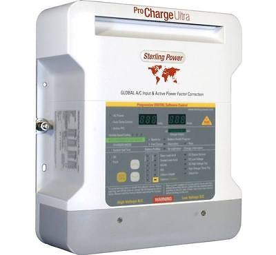 Sterling Power Pro Charge Ultra PFC 12V 10A Marine Battery Charger - Dual Bank for Boats, RVs & Off-Grid Power Systems