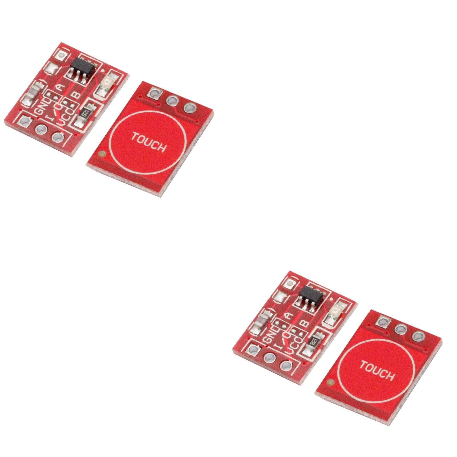 2-Pack Pro3D TTP223 Capacitive Touch Switch Module - DIY Electronics, Smart Home Automation, Arduino Projects