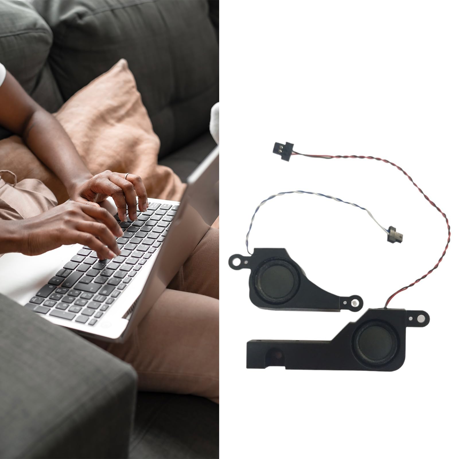 Ralondbey Laptop Integrated Left & Right Speakers for 5741G 5742G 5552G 5551 5552 5251 5250 Models - Perfect for Home Office, Gaming, and Multimedia Use