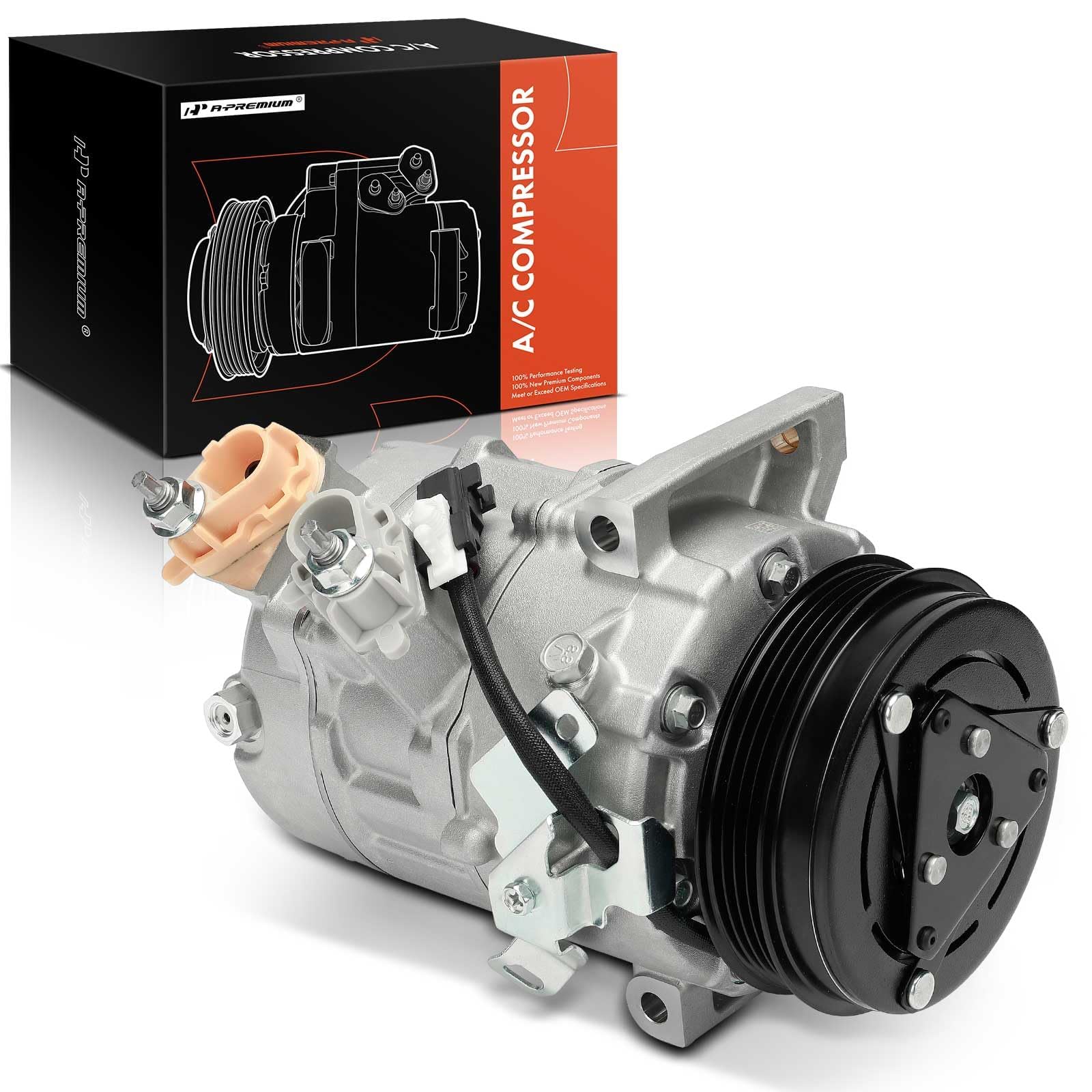 Premium AC Compressor with Clutch for Ford Explorer 2020-2022 & Bronco 2021-2022 | 2.3L Engine Replacement Part | Perfect for Summer Road Trips & Off-Road Adventures