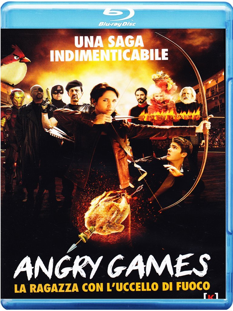 Angry Games - The Girl with the Blue Fire Bird Blu-ray | Italian Import Movie | Perfect for Action Movie Nights & International Film Collections