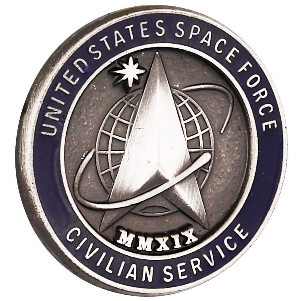 MEDALS OF AMERICA EST. 1976 USSF Lapel Pin - Civilian Service Award - Military & Government Recognition Accessory - Perfect for Veterans, Collectors & Patriotic Events