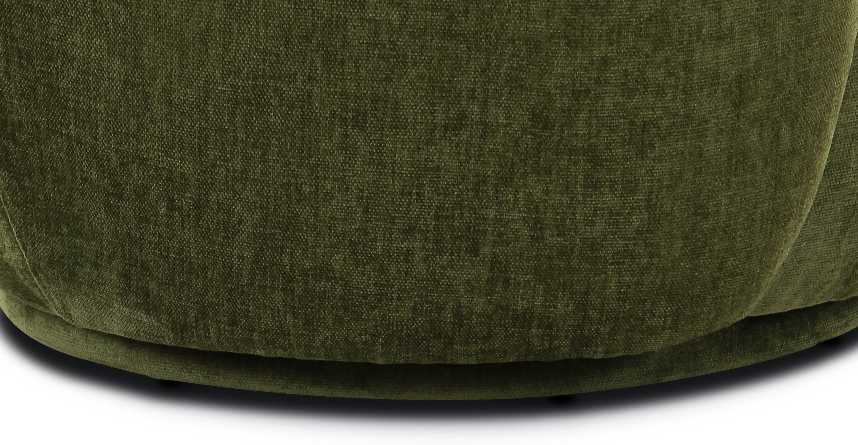Modern Poole Swivel Lounge Chair - 360 Degree Rotating Accent Chair for Living Room, Bedroom, Office - Comfortable Upholstered Fabric Recliner with Sturdy Metal Base - Perfect for Relaxing, Reading & Lounging