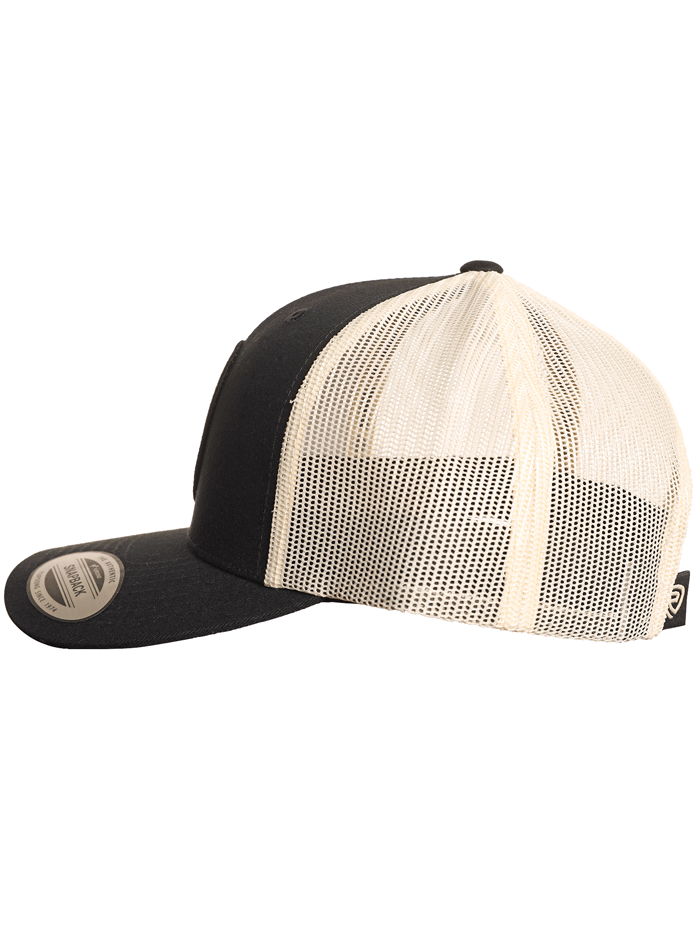 Rock & Roll Denim BU40X05069 Mesh Back Baseball Cap - Black for Men & Women | Perfect for Outdoor Sports, Concerts & Casual Wear