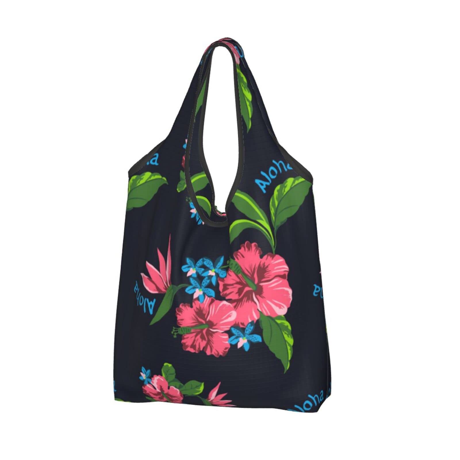 Eco-Friendly Large Reusable Grocery Bags for Women - Foldable, Machine Washable Shopping Totes with High Capacity | Perfect for Grocery Shopping, Farmers Markets & Daily Errands