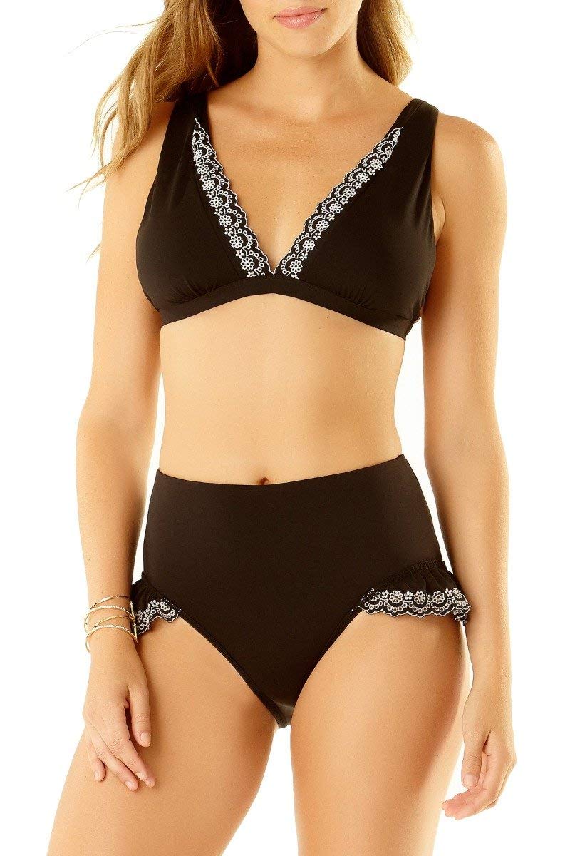 Anne Cole Women's Standard Triangle Bikini Swim Top - Comfortable & Stylish Swimwear for Beach, Pool & Vacation | Plus Size Options Available