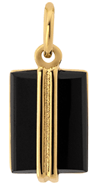 Paolo Onyx Pendant Necklace - 14K Gold Vermeil Jewelry for Women | Elegant Gift for Birthday, Anniversary & Special Occasions