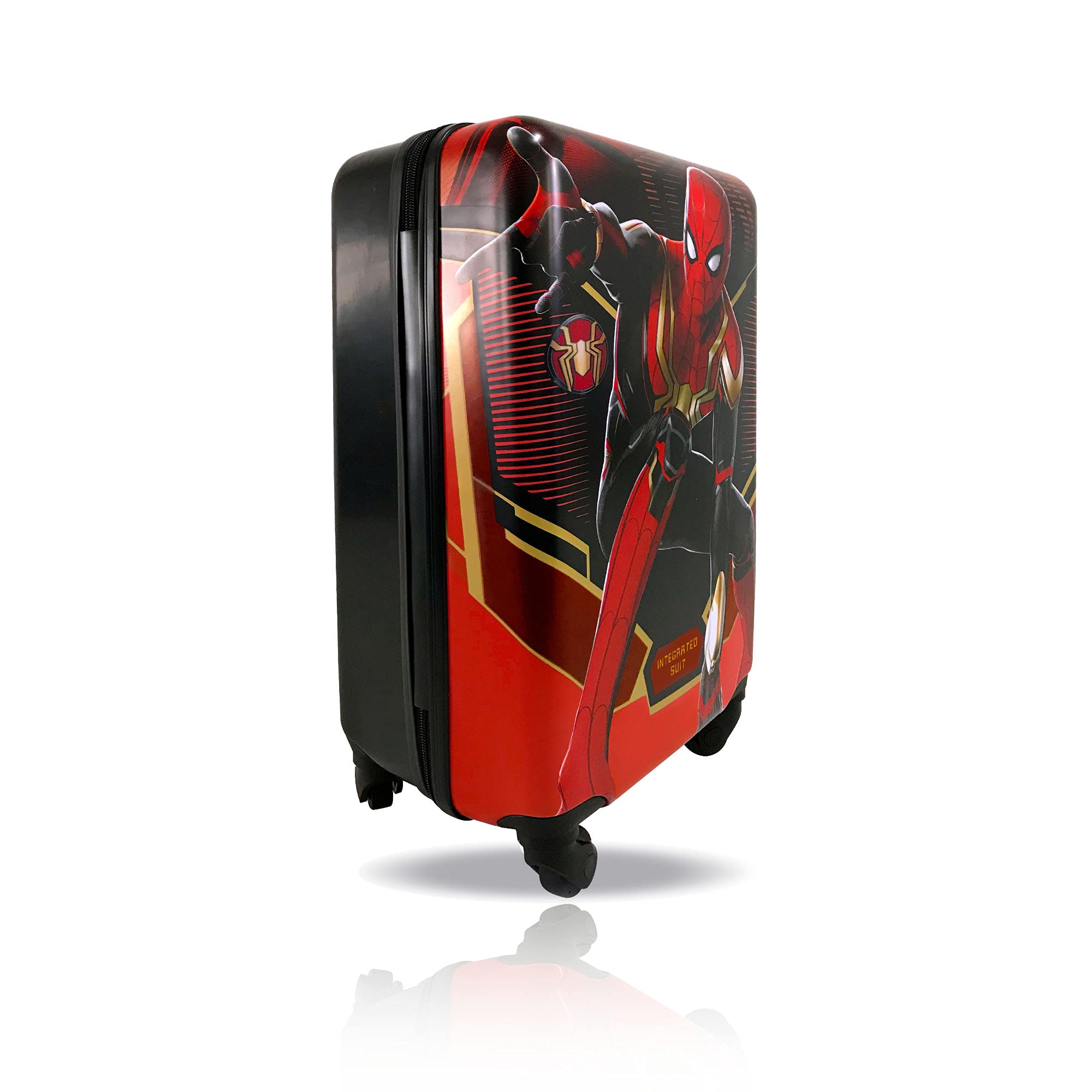 Spider-Man No Way Home 20-Inch Hard-Sided Spinner Luggage for Kids | Tween Carry-On Travel Suitcase with 360° Wheels | Perfect for Airplane Trips, School Travel & Vacation