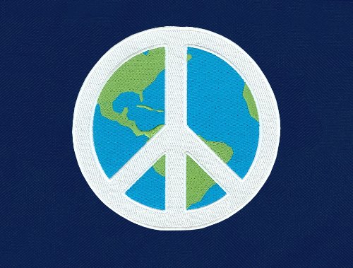 Peace Sign Soccer Backpack - Durable Sports Backpack for Soccer & Volleyball | Perfect for School, Travel & Outdoor Activities