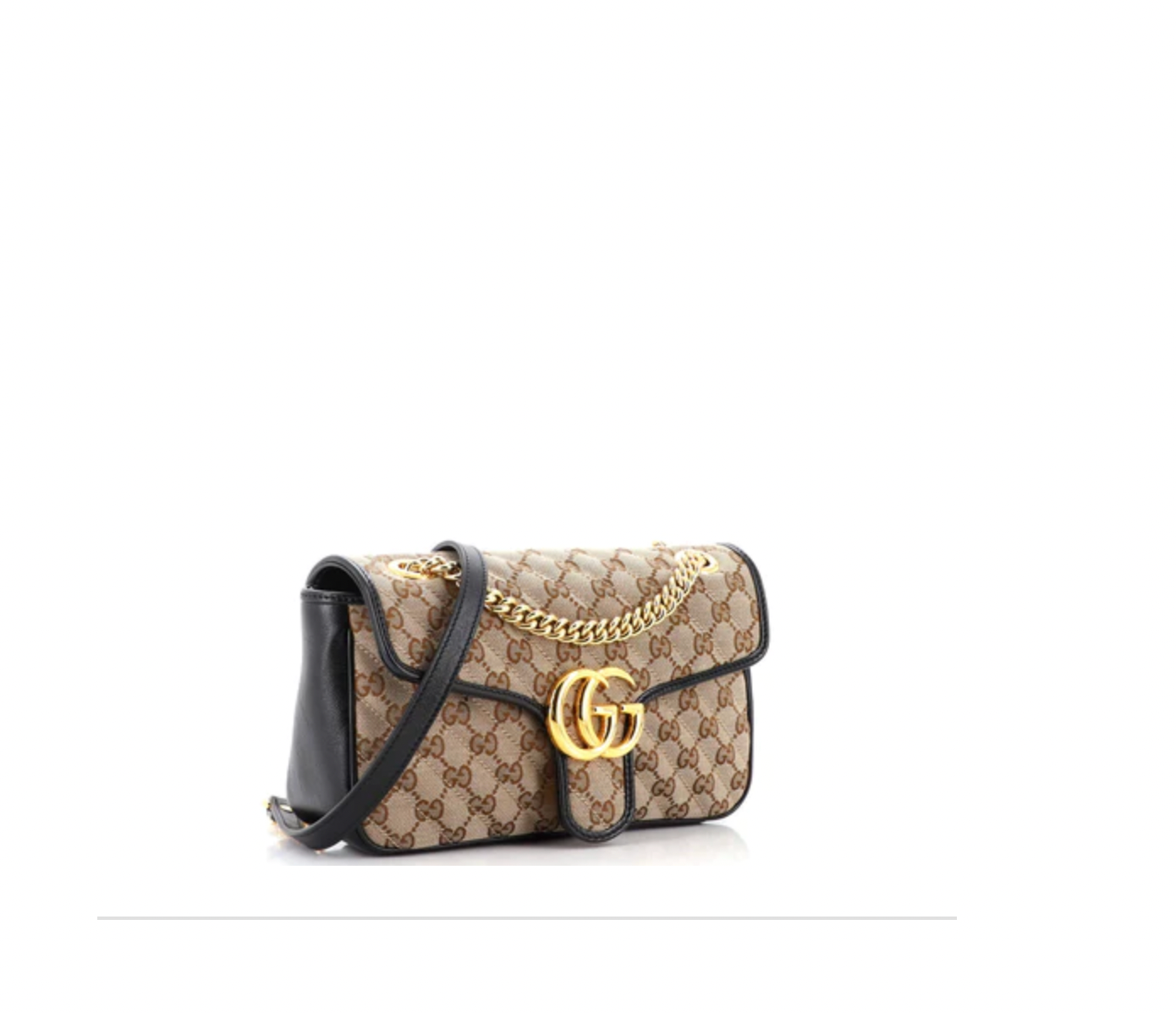 Authentic Pre-Owned Gucci GG Marmont Small Flap Bag - Diagonal Quilted Canvas Crossbody Purse for Women | Perfect for Date Night, Office & Evening Events