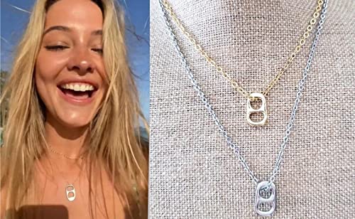 Outer Banks OBX Inspired Soda Can Pop Charm Necklace - Perfect for Beach Vacations, Summer Parties & Coastal Fashion Accessories