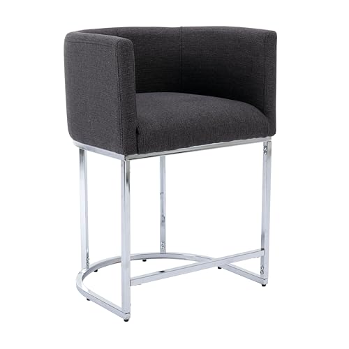 24inch Charcoal,chrome Base