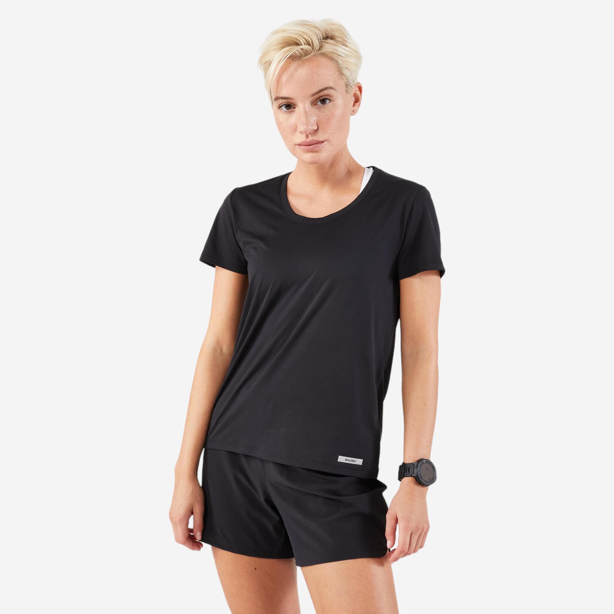 Kiprun Women's Run 100 Dry Running T-Shirt - Moisture Wicking Workout Top for Running, Gym & Outdoor Activities