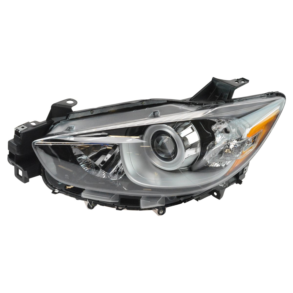 2013-2016 Mazda CX-5 Headlight Assembly Set - Driver & Passenger Side Replacement (MA2518146 & MA2519146) - Perfect for Night Driving & Foggy Conditions