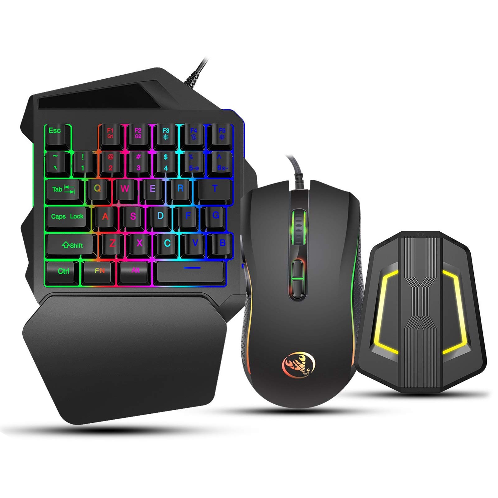 EBTOOLS Keyboard Mouse Converter Kit - Portable Plug & Play Adapter for Android Systems | Gaming & Office Use on Mobile Devices