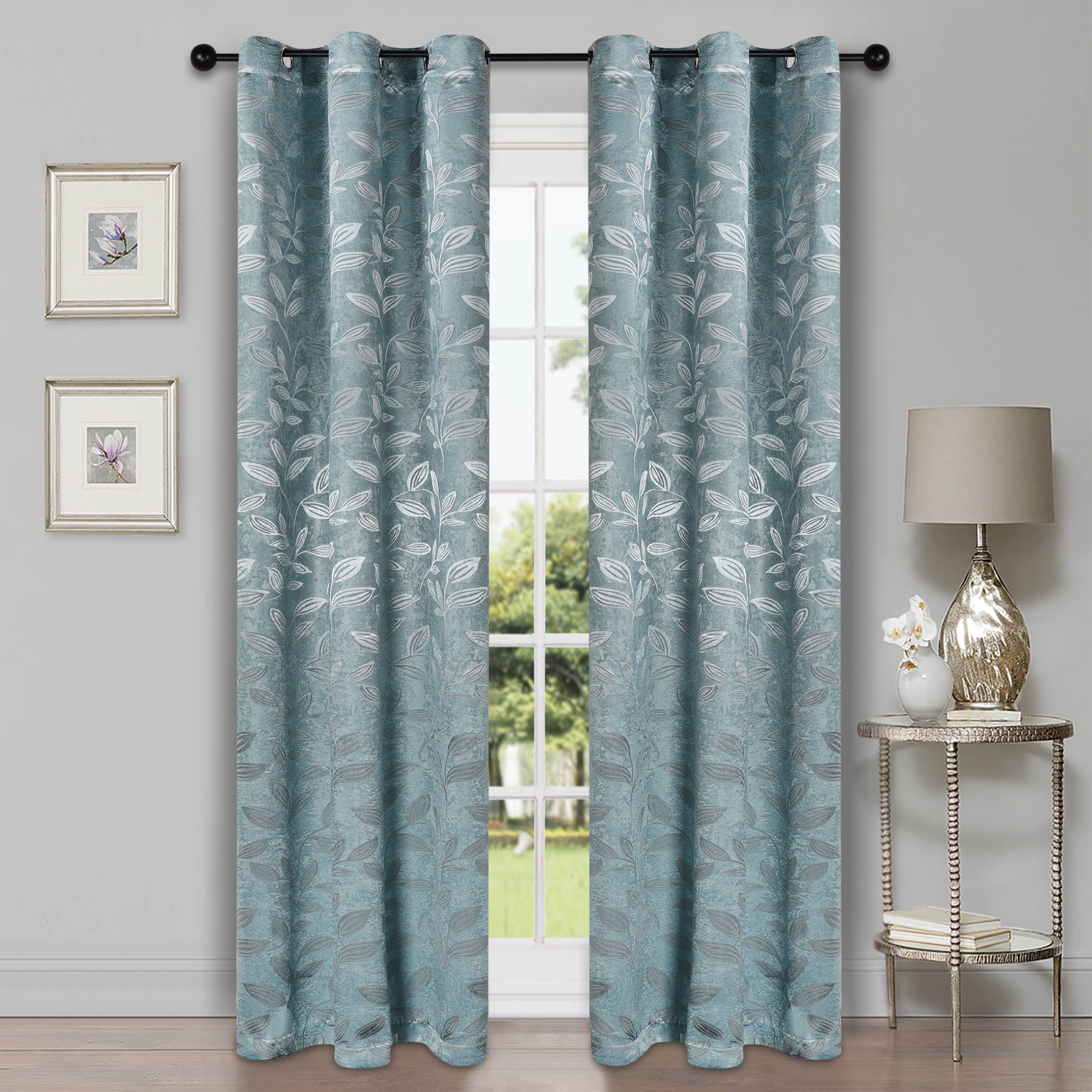Machine Washable Blackout Curtains for Bedroom - Thermal Insulated Room Darkening Window Drapes (Set of 2 Panels) - Perfect for Nursery, Home Theater & Light Sleepers