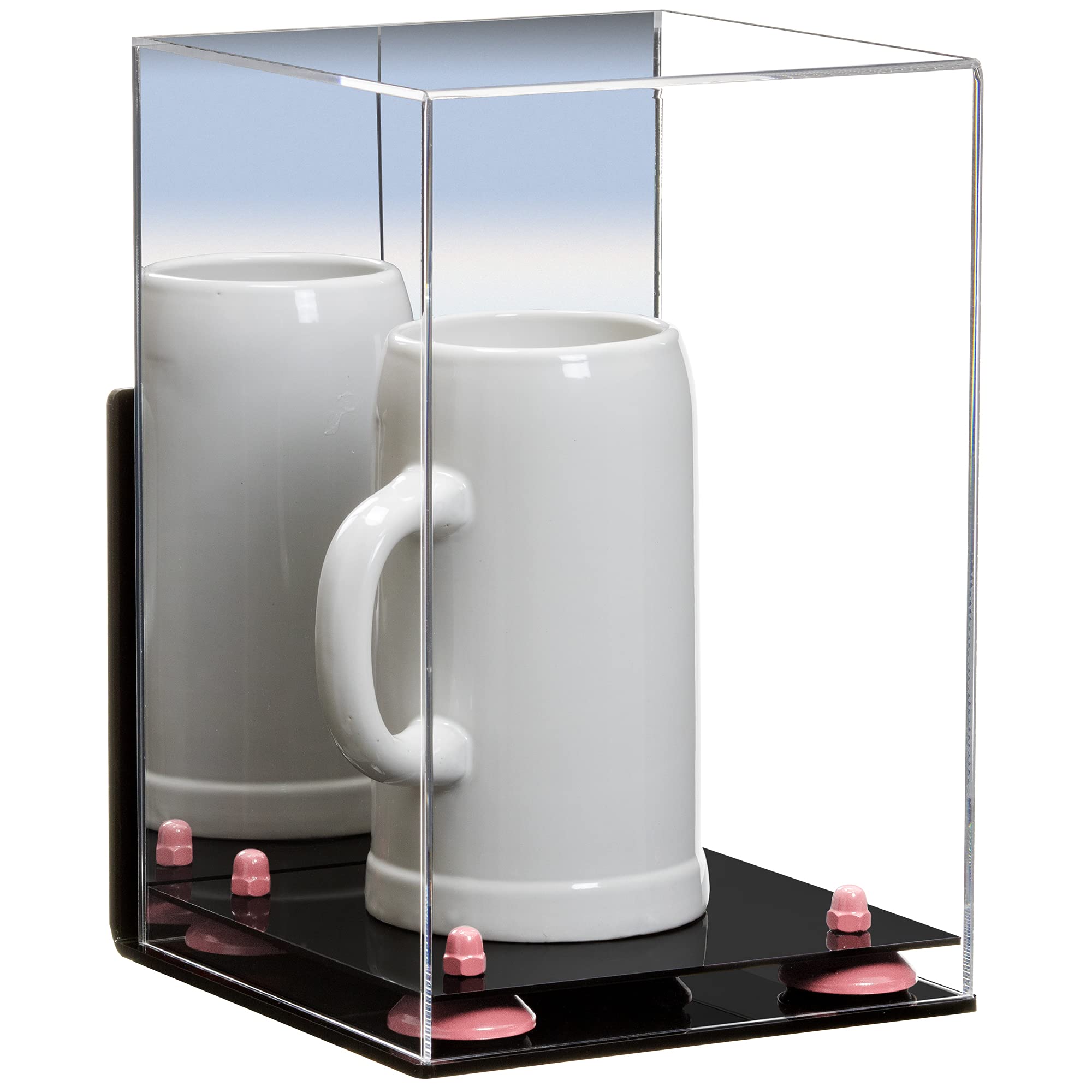 Premium Acrylic Display Case with Mirror Base - 8