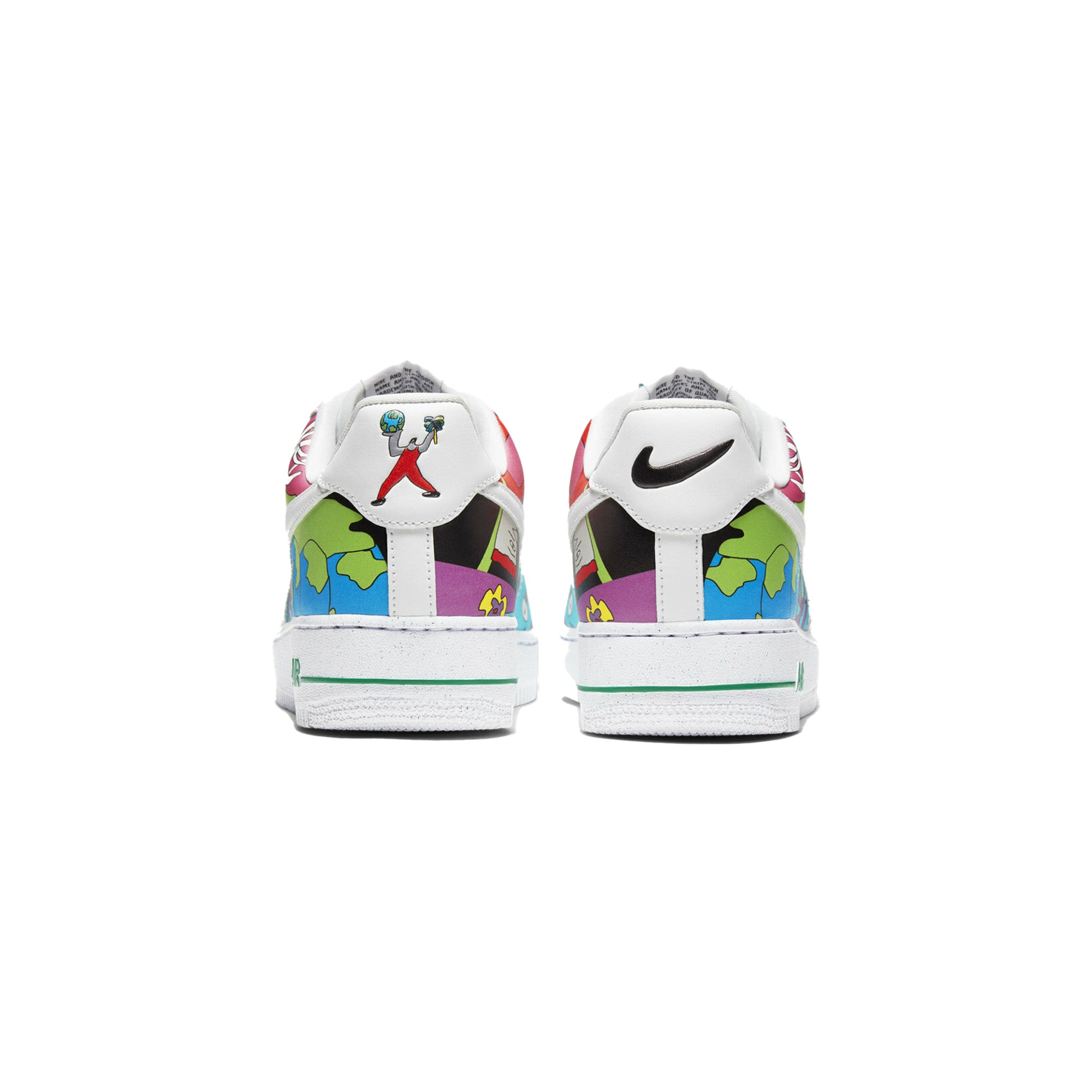 Nike Air Force 1 x Ruohan Wang 'Flyleather' Sneakers - Sustainable Leather Shoes for Men & Women | Perfect for Casual Wear, Street Style & Sneaker Collection