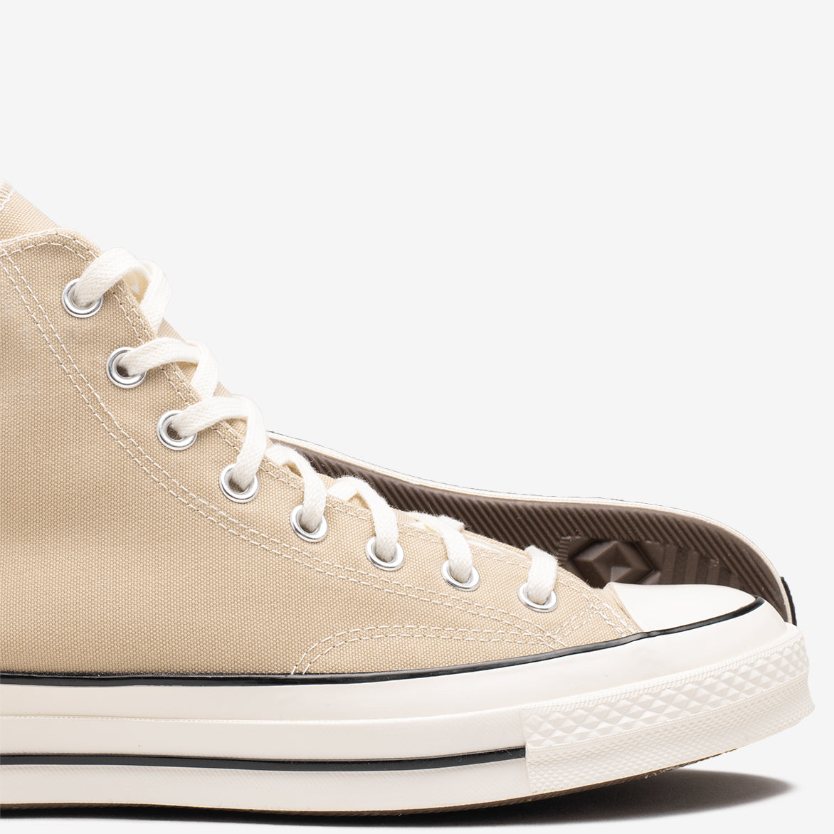 Chuck 70 Hi Oat Milk Sneakers - Classic High-Top Canvas Shoes for Men & Women | Perfect for Casual Wear, Street Style & Skateboarding
