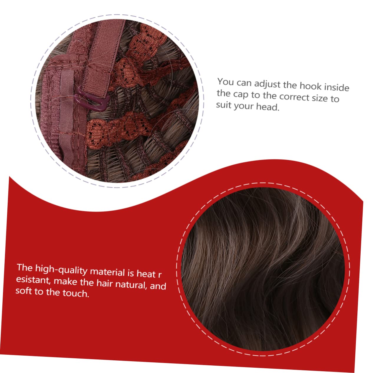 Beavorty Long Curly Wavy Synthetic Heat Resistant Wig for Women - Natural Looking Fashion Wig for Weddings, Parties & Everyday Wear | Perfect for Cosplay, Costumes & Daily Styling