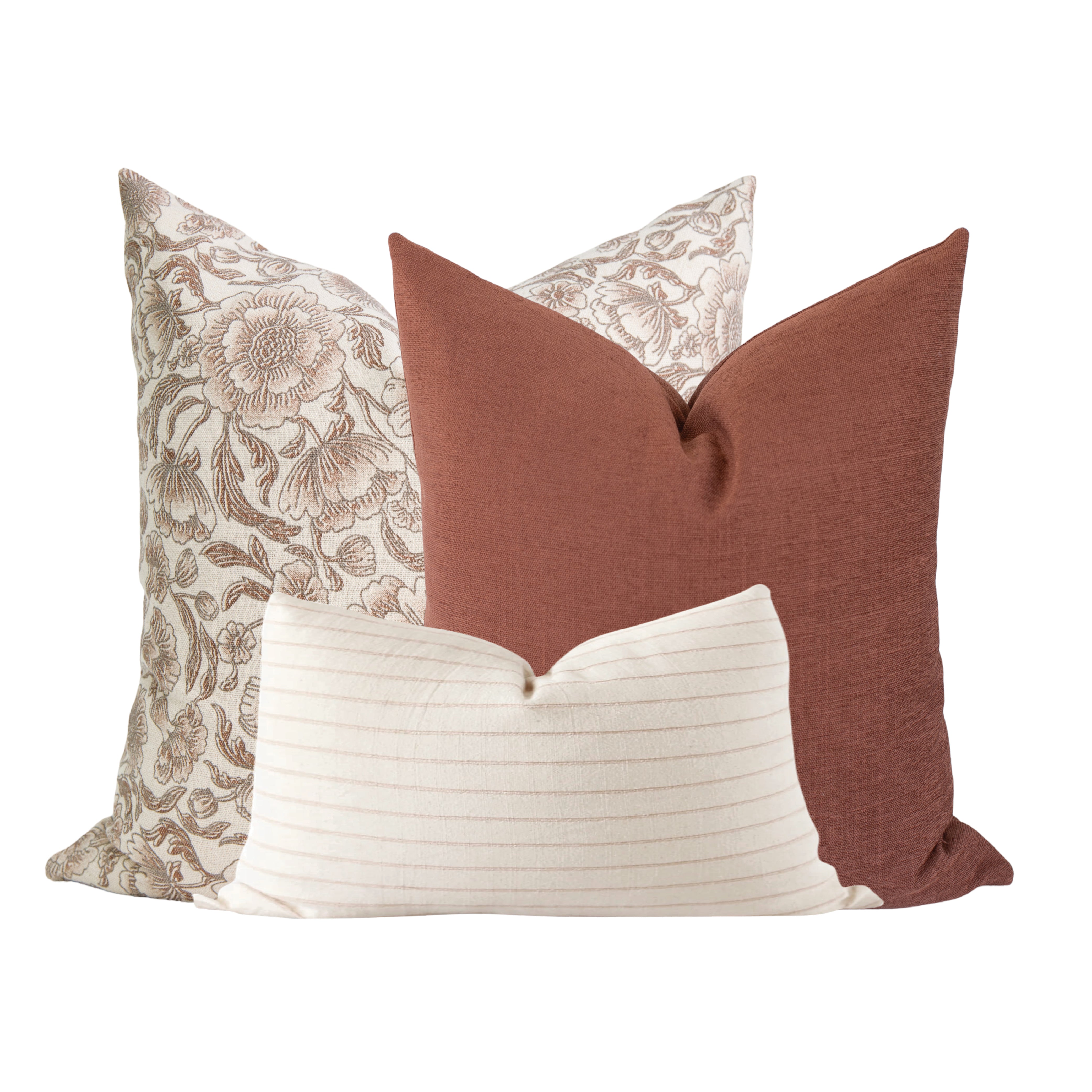 Premium Reid Pillow Cover - Soft & Breathable Cotton Pillowcase for Home & Bedroom Decor - Perfect for Living Room, Bedroom, or Guest Room Accent