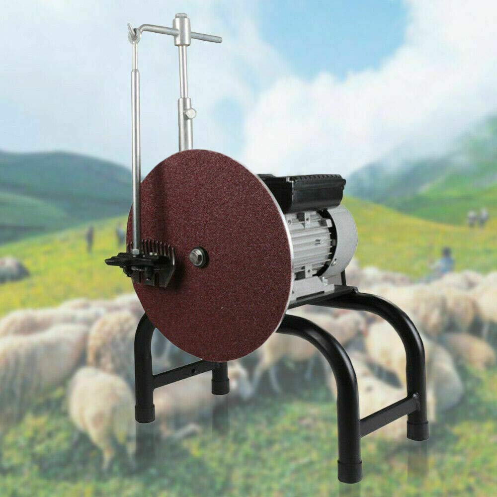 Electric Grinder for Sheep & Goat Shearing - 110V 480W Blade Sharpener & Wool Scissors Grooming Machine | Perfect for Professional Animal Grooming & Farm Maintenance
