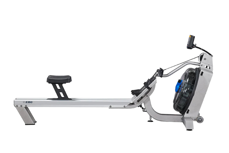 FluidRower E350 Rowing Machine - Premium Home Rower for Full-Body Workout - Perfect for Home Gym, Cardio Training & Fitness Enthusiasts