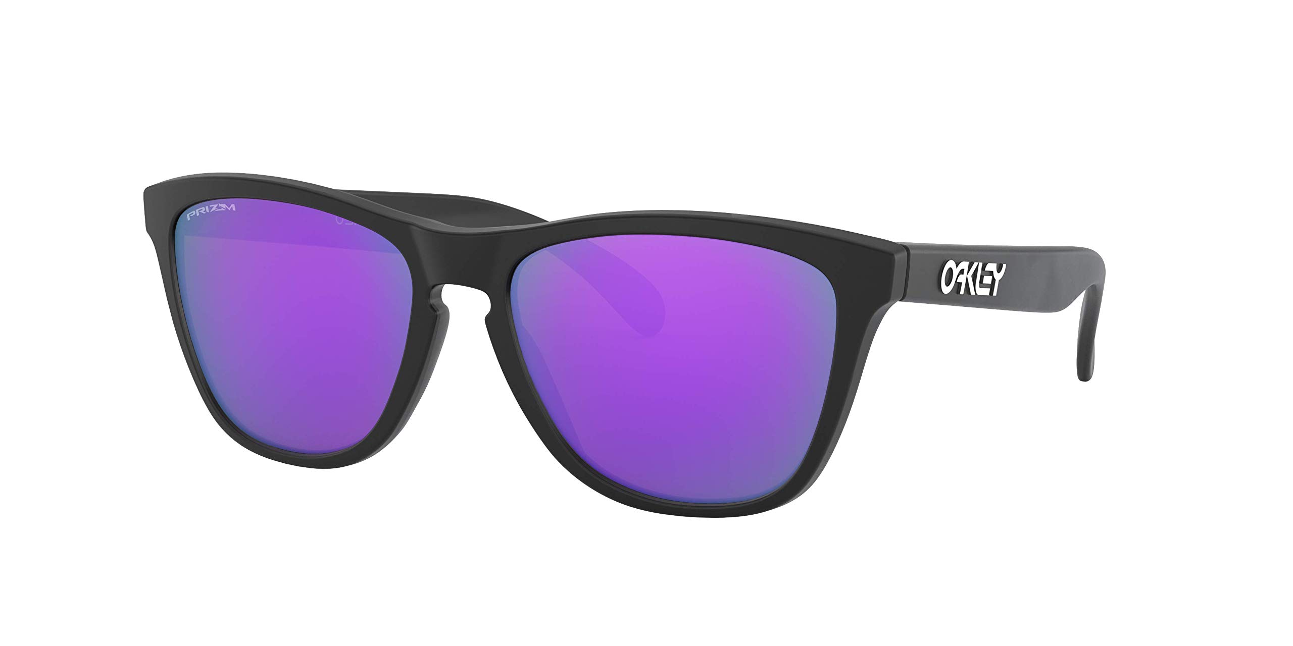 Oakley OO9013 Frogskins Square Sunglasses - Polarized UV Protection, Lightweight Frame for Men & Women - Perfect for Running, Driving & Outdoor Activities