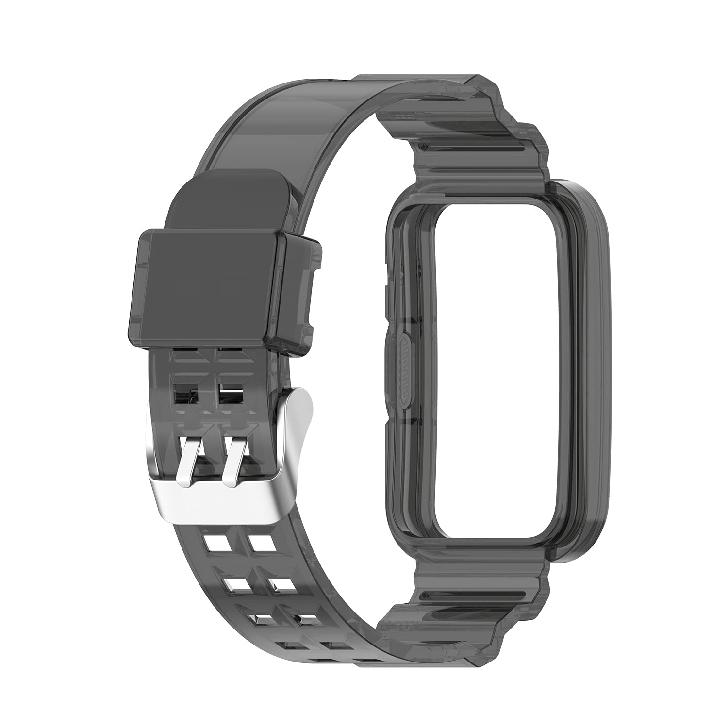 Huawei Watch Fit 2 Bands 6-Pack with Case - Cute Jelly Strap for Workout & Daily Use